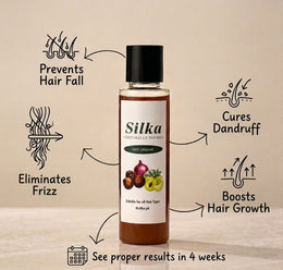 Silka 100% Organic Hair Care Oil