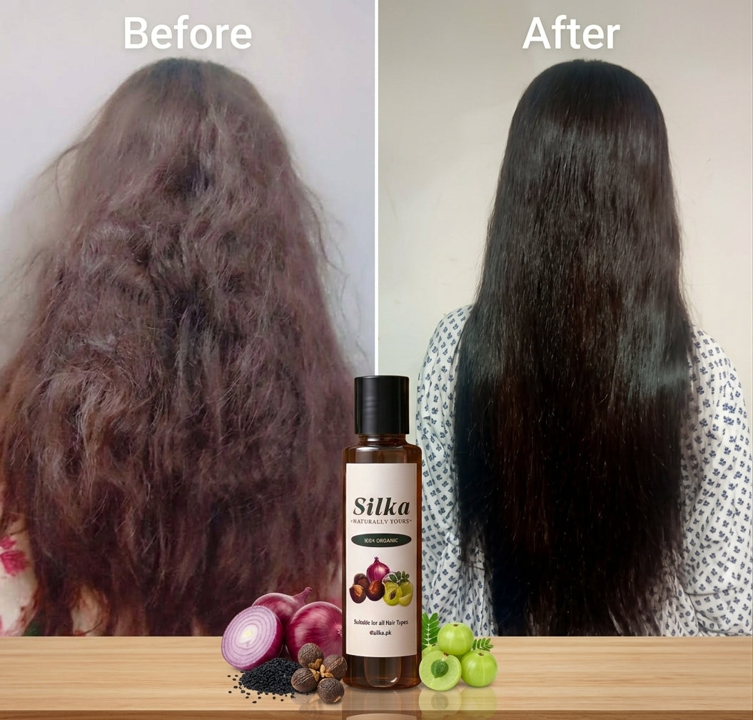 Silka 100% Organic Hair Care Oil
